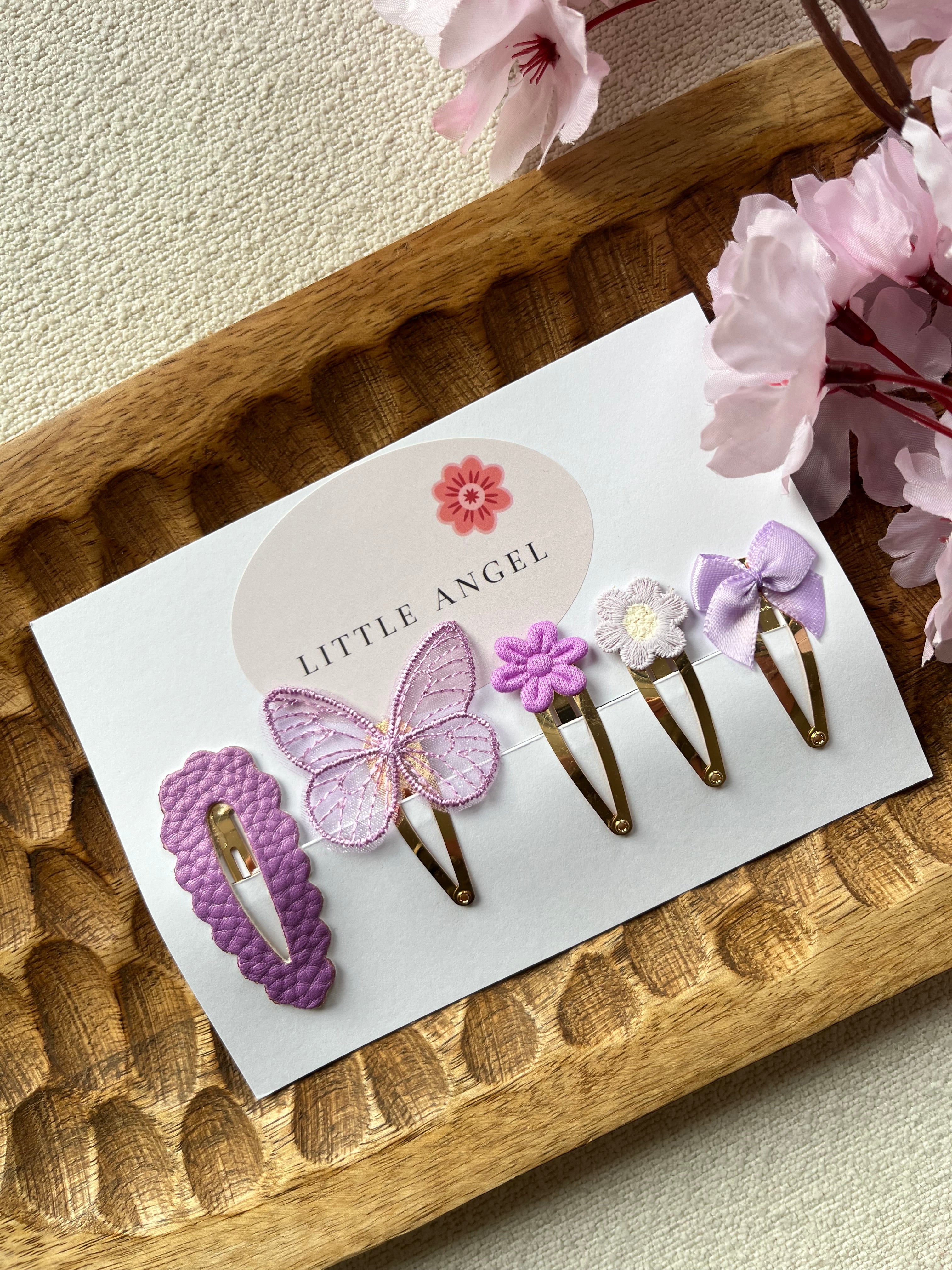 Klikklak set | Lila & Lavendel