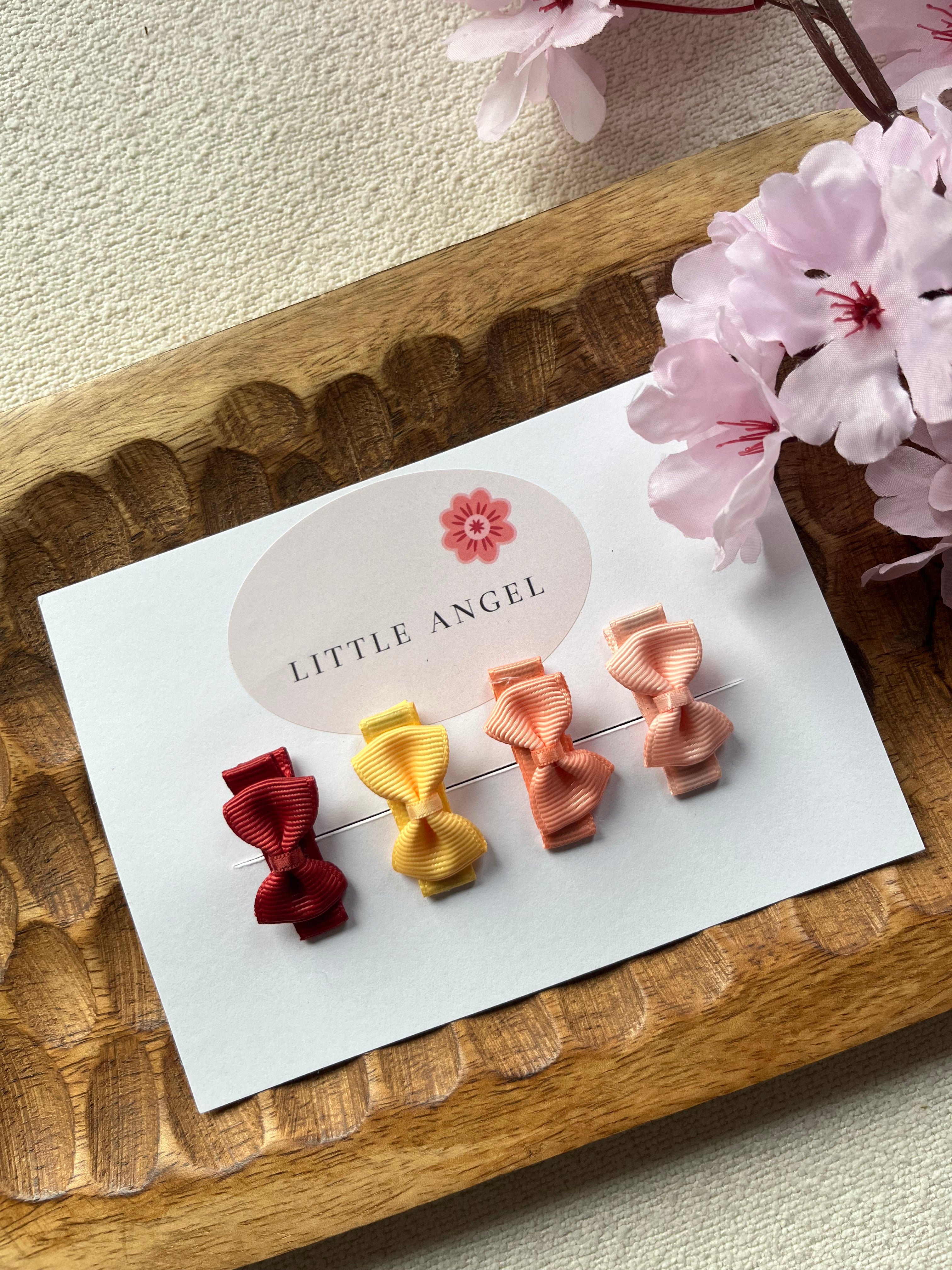 Mini alligator haarspeldjes | Rose