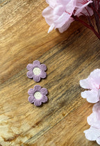 Antislip los | Lila bloem