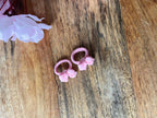 Mini haarelastiekjes | Strikjes licht roze