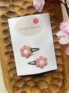 Klikklak set | Zachte bloem roze