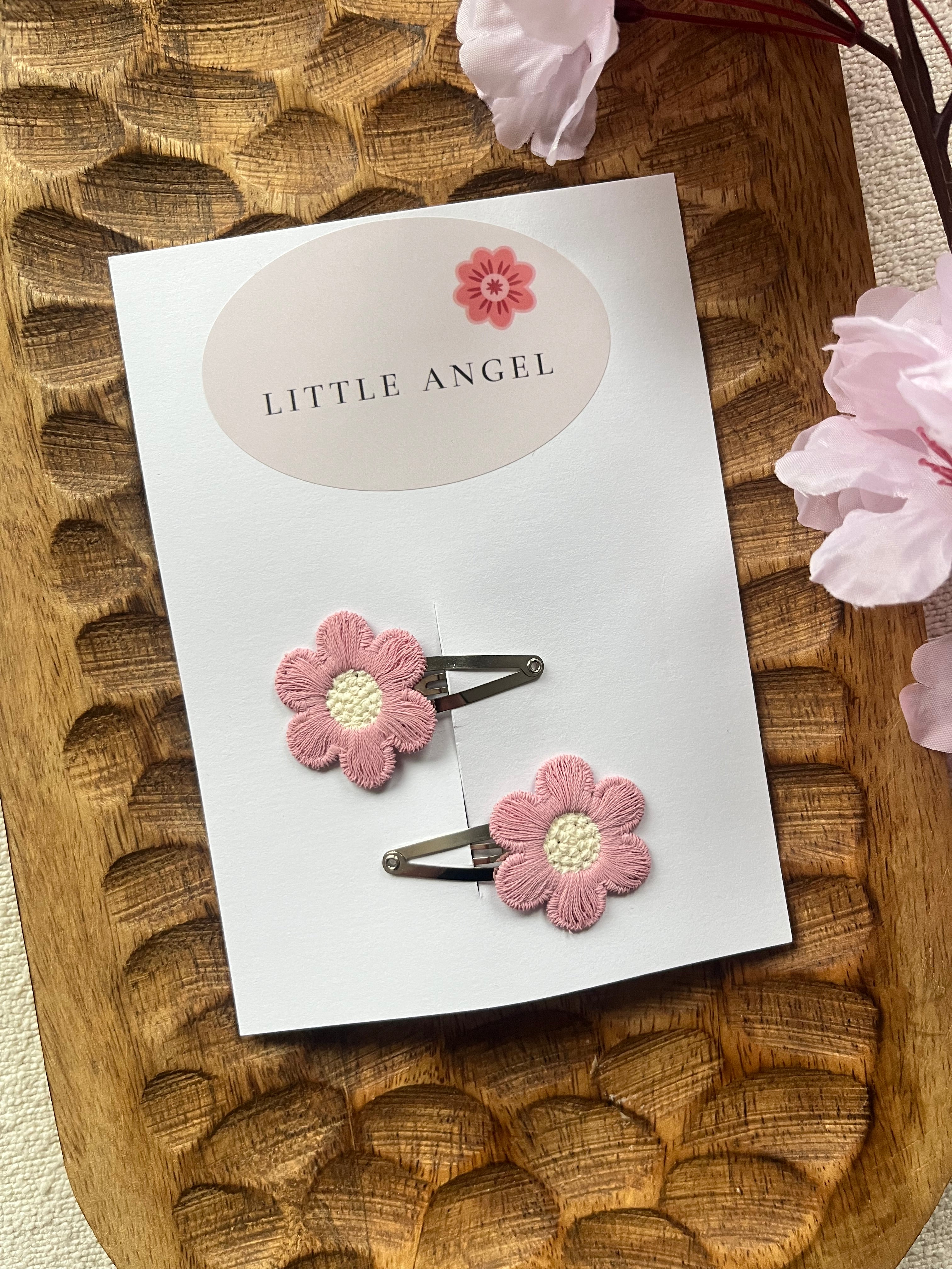 Klikklak set | Zachte bloem roze