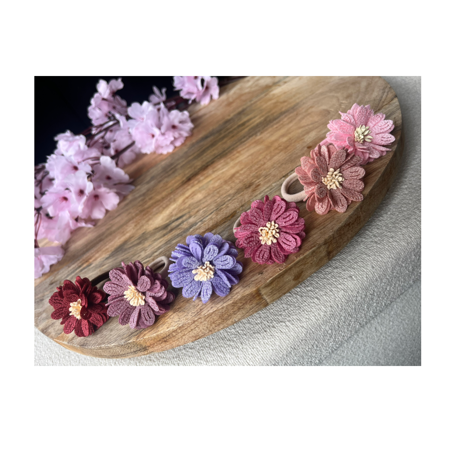 Haarelastiek | Luxe bloem