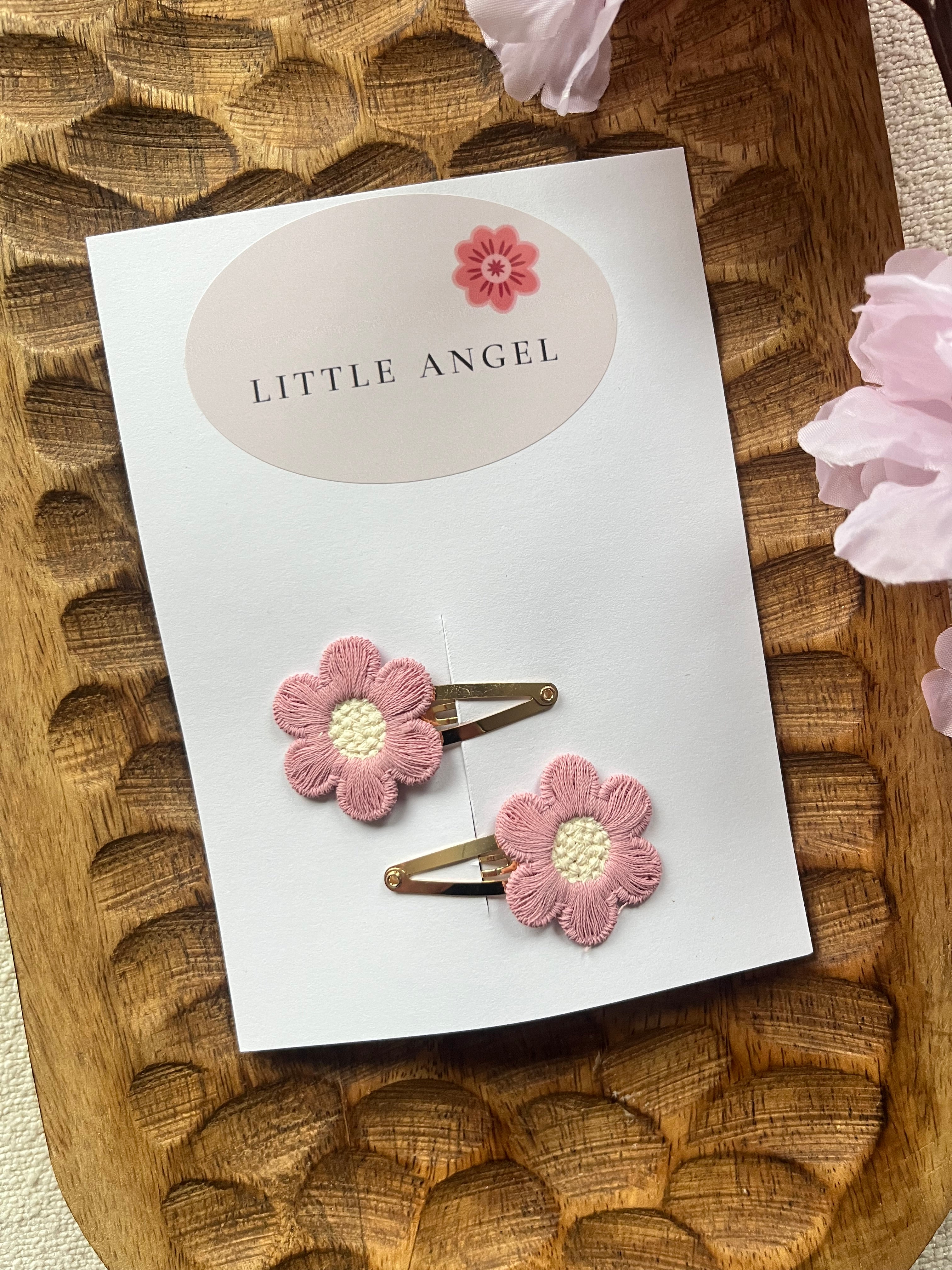 Klikklak set | Zachte bloem roze