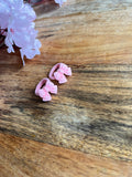 Mini haarelastiekjes | Strikjes licht roze