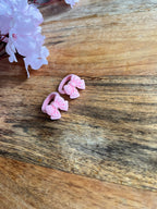 Mini haarelastiekjes | Strikjes licht roze