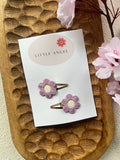 Klikklak set | Zachte bloem paars
