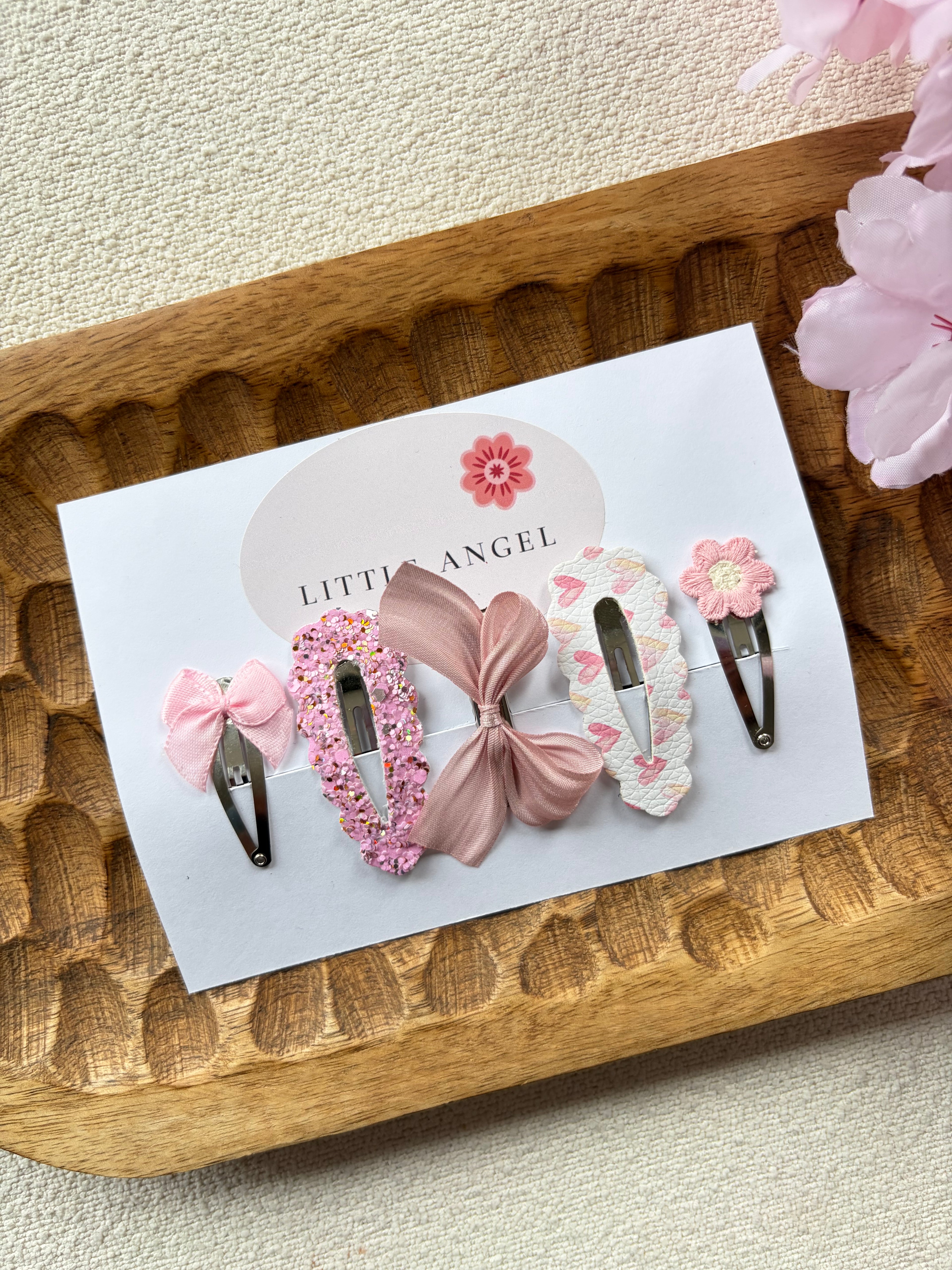 Klikklak set | Pretty pink