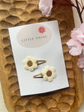 Klikklak set | Zachte bloem beige