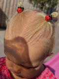 Mini haarelastiekjes | Lieveheersbeestje