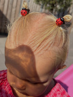 Mini haarelastiekjes | Lieveheersbeestje