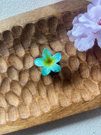 Mini haarklem | Blauwe bloem