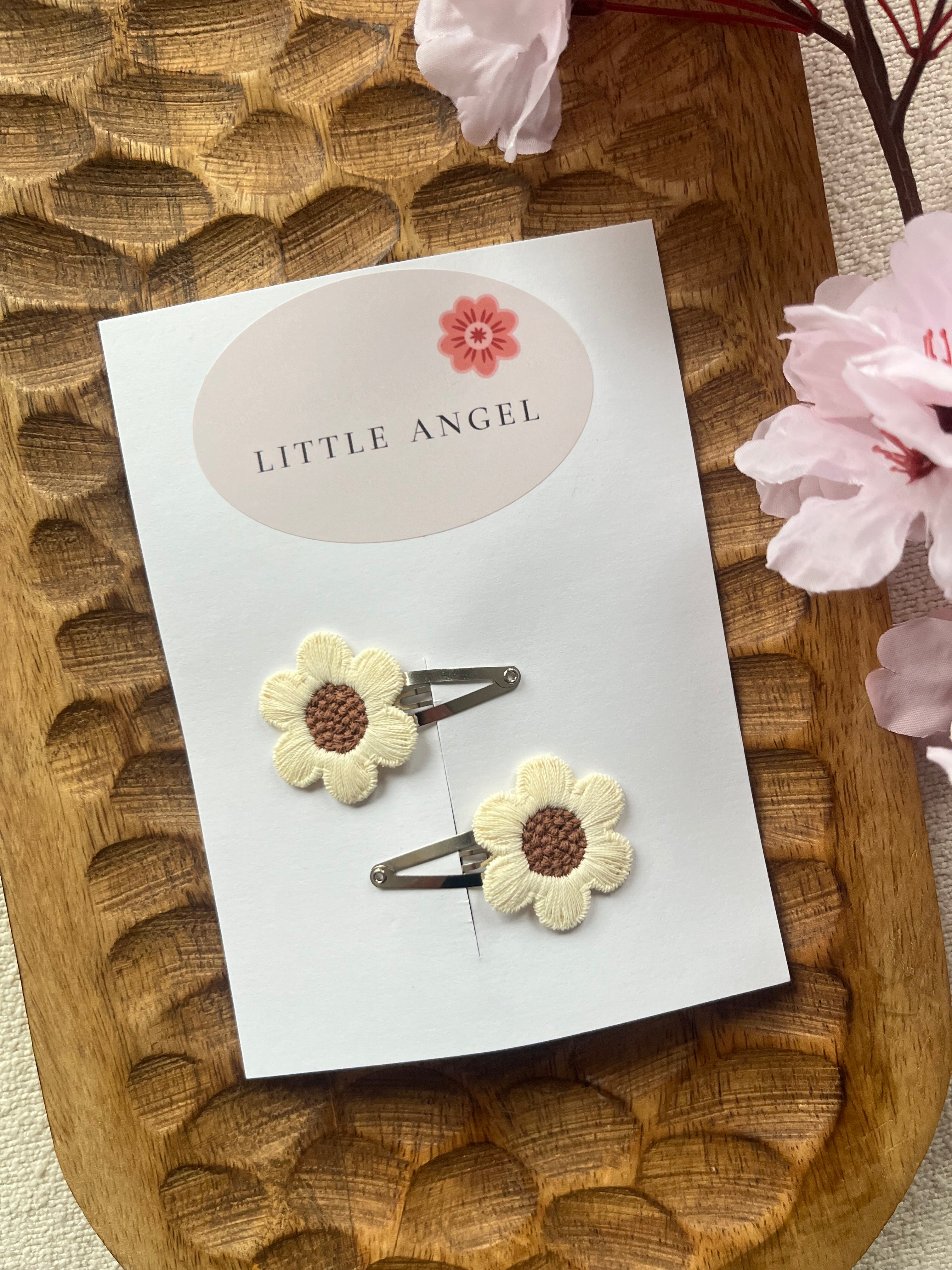 Klikklak set | Zachte bloem beige